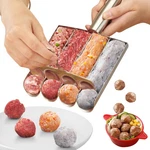 Watunid 4-TUBE Meatball Maker Tool, Stainless Steel Creative Kitchen Making M.... Fixed Price $16.99.