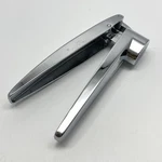 Farberware Garlic Press Easy Clean Wide Grip Utensil Silver Chrome Plated Metal. Fixed Price $14.99.