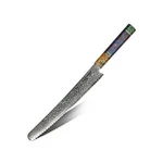 Hajegato Damascus Chefs Knife Bread Slicer Unique One Kind Handle Professi.... Fixed Price $141.20.