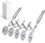 5-WHEEL Professional Pastry Cutter Stainless Steel Pizza & Dough Tool, Multi-u. Fixed Price $20.72.