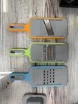 Kuhn Rikon Set Of 3 Nesting Double Edge Slicer & Grater K92192 Brights. Fixed Price $16.19.
