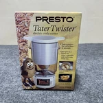 Presto Tater Twister Electric Curly Cutter Stock No. 02933 New Factory Seal. Fixed Price $49.99.