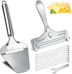 2 Pack Cheese Slicers, Aidoit Stainless Steel Wire With Pla. Fixed Price $15.26.