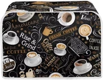 Coffee 2 Slice Toaster Cover Appliance Dust And Fingerprint,washab. Fixed Price $17.16.