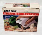 Emson Rolling Slicer Box, Item # 2290. Fixed Price $12.45.