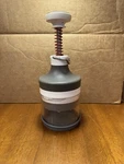 PL8 Chopper W/ Steel Blade Professional Kitchen Food Vegetable Gray Manual Slap. Fixed Price $15.00.