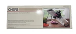 Mandoline Food Slicer Chefs #26141 Adjustable Stainless Steel Open Box. Fixed Price $39.99.