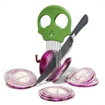 Erehere Stainless Steel Onion Cutter & Egg Slicer Multifunction Vegetable C.... Fixed Price $14.02.