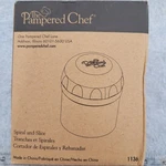 Pampered Chef Spiral And Slice 1136 Kitchen Tool New In Box. Fixed Price $18.99.