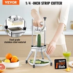 Commercial Vegetable Chopper 1/4" Blade Stainless Steel Dicer For Potato, Tomato. Fixed Price $80.99.
