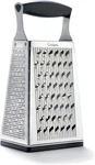 Cuisipro Stainless Steel Cheese Grater With Handle, 4 Sided. Fixed Price $48.99.