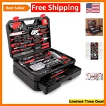 Durable 325-PIECE Carbon Steel Tool Set With Soft-grip Handles Great Gift!. Fixed Price $179.89.