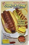 Curl-a-dog Spiral Gourmet Grilling Hot Sausage Slicer Skewers & Recipes. Fixed Price $23.99.
