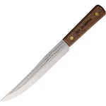 Old Hickory Carbon Steel Blade Brown Wood Handle Fixed Knife- OH7015 75-8 Slicer. Fixed Price $25.94.