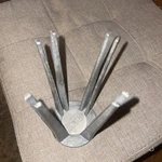 Vintage Sunkist Lemons Bar Kitchen Tool -aluminum Fruit Slicer Holder 1960. Fixed Price $19.75.