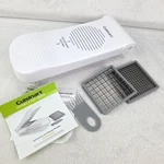 Cuisinart Vegetable & Fruit Chopper Manual Press Food Complete 2 Blades. Fixed Price $13.34.