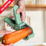 1PC Stainless Steel Vegetable & Fruit Slicer: Multi-functional Kitchen Tool. Fixed Price $16.47.