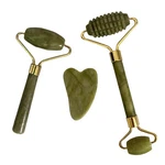 Xifeilol Jade Roller And Sha Set 2,GUA Facial Tools,face Green. Fixed Price $14.69.