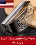 Garlic/ginger Press Rocker, Mincer, Crusher, Squeezer, Masher, Chopper, Grinder. Fixed Price $7.99.