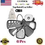 Pisol Kitchen Unique Gadgets Set 6 Pieces, Space Saving, Cheese Grater, Bottle. Fixed Price $19.73.