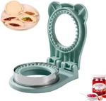 Sandwich Cutter Sealer Set Uncrustable Maker Lunch Box Kids Diy Tool 3.7INCH. Fixed Price $12.09.