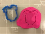 Newborn Baby Dress Cookie Cutter. Fixed Price $7.50.
