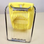 Vtg Ekco Boiled Egg / Strawberry Vegetable Slicer Yellow Multi Use Clean 1A. Fixed Price $7.29.