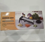 7-IN-1 Stainless Steel Mandoline Vegetable Food Slicer For Kitchen, Adjustable. Fixed Price $25.95.