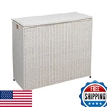 Household Essentials 3 Compartment Laundry Sorter Wicker. Fixed Price $204.29.