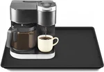 Silicone Coffee Maker Mat With Lip, 19.7&APOS;&APOS; X 15&APOS;&APOS;, Black. Fixed Price $20.04.
