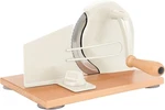 Cawiu Manual Adjustable Bread Slicer W/ Hand Crank & Cover Cream/brown New. Fixed Price $49.97.