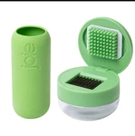 Joie Garlic Press And Chopper With Storage Container, Stainless Steel Blades,.... Fixed Price $14.99.