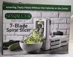 Spiralizer 7-BLADE Vegetable Slicer Cutter Zoodle Maker New. Fixed Price $27.94.