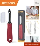 Dishwasher Safe Vegetable Peeler With Sharp Blades Multi-purpose Kitchen Tool. Fixed Price $15.99.