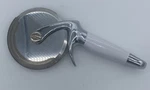 Kitchenaid Professional Pizza Cutter Wheel With Finger Guard And Cover White. Fixed Price $36.95.