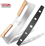 Fengchen 14INCH Pizza Cutter Rocker Style , Very Sharp Stainless Steel Bla. Fixed Price $13.09.