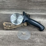 Mercer Renaissance Culinary 2 3/4" High Carbon Steel Pizza Cutter. Fixed Price $23.50.