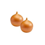 Hutzler Yellow Onion Saver, Set Of 2. Fixed Price $21.00.