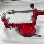 Victorio Johnny Apple Peeler Corer Slicer Suction Base Cast Iron Red Hand Crank. Fixed Price $23.74.