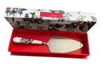 Portmeirion Christmas Holiday Cake Serving Slicer The Holly And Ivy Pattern. Fixed Price $25.00.