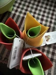 3 X Progressive Pepper Corer Duo Bell & Jalapeno Seed Remover Multicolor. Fixed Price $29.97.
