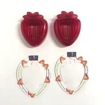 2 Joie Msc Simply Strawberry Slicer Red Cutter Food Kitchen. Fixed Price $8.98.