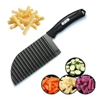 Crinkle Potato Cutter, Knife For Veggies French Fry Kitch.... Fixed Price $19.33.