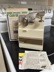 Vintage Rival Electric Can Opener Model 781 Almond With Box & Manual Working. Fixed Price $20.00.