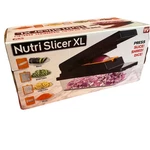 Nutrislicer Xl Vegetable Chopper With Container, 2 1 Mandoline - New. Fixed Price $25.99.