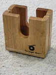 Wooden The Bagel Slicer From Great Lakes Design Slot To Guide Knife Even. Fixed Price $6.99.