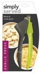 Simply Served Garlic Press, Mince Crush Cloves, Standard, Gray Green. Fixed Price $21.92.