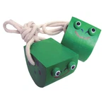 Sassafras Wooden Frog Rolling Stilts Classic Gift Balance Coordination Lawn Game. Fixed Price $24.99.