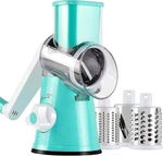 3-IN-1 Rotary Food Vegetable Nuts Cheese Fruit Slicer Shredder Cutter Grater. Fixed Price $14.99.