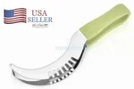 Watermelon Slicer Cutter Knife Server Corer Scoop Stainless Steel Kitchen Tool. Fixed Price $12.99.